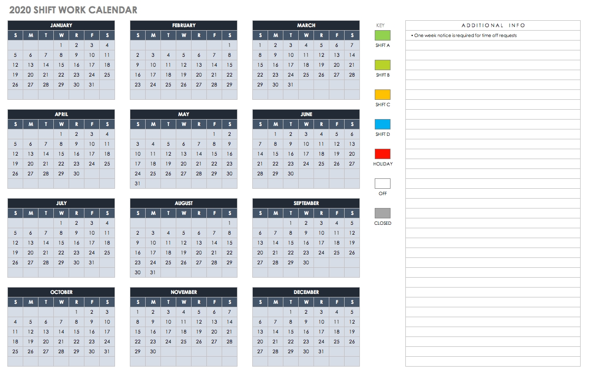 4 week calendar template with enterable date 66