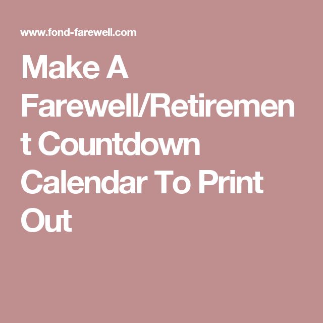 countdown retirement calendar printable 18