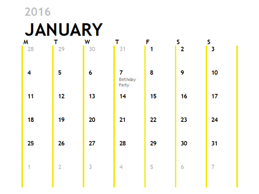 editable 12 month calendar 20