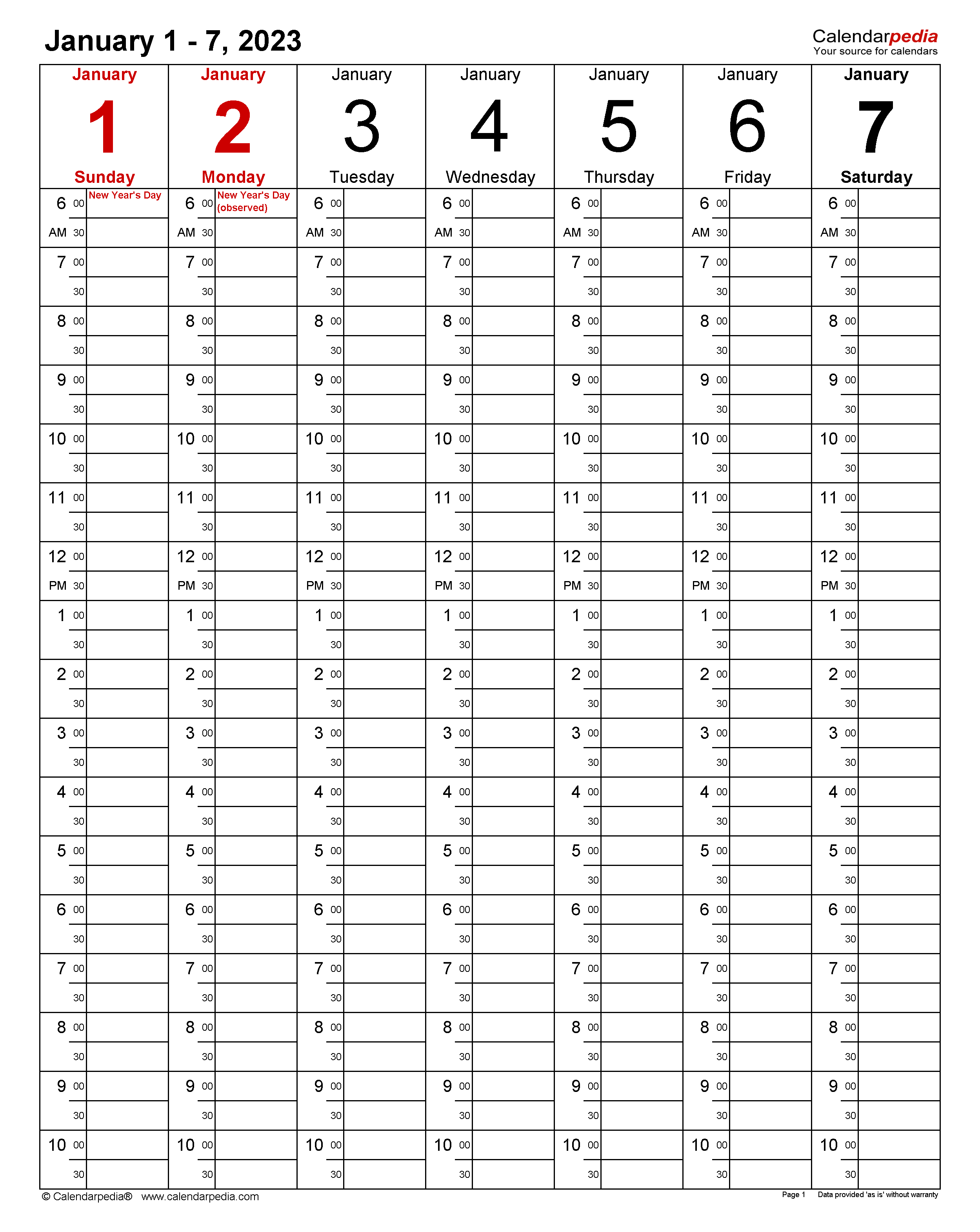 free 4 week calendar templates 54