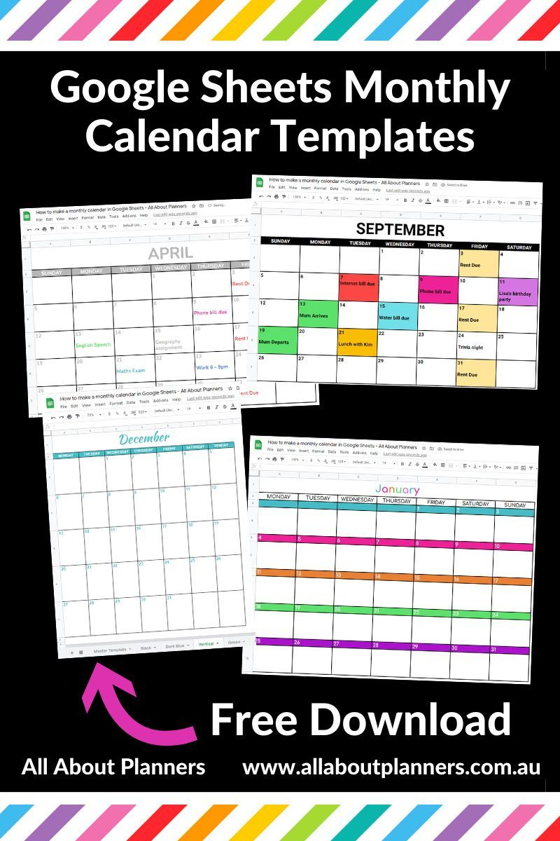 free color coded school calendar template 8