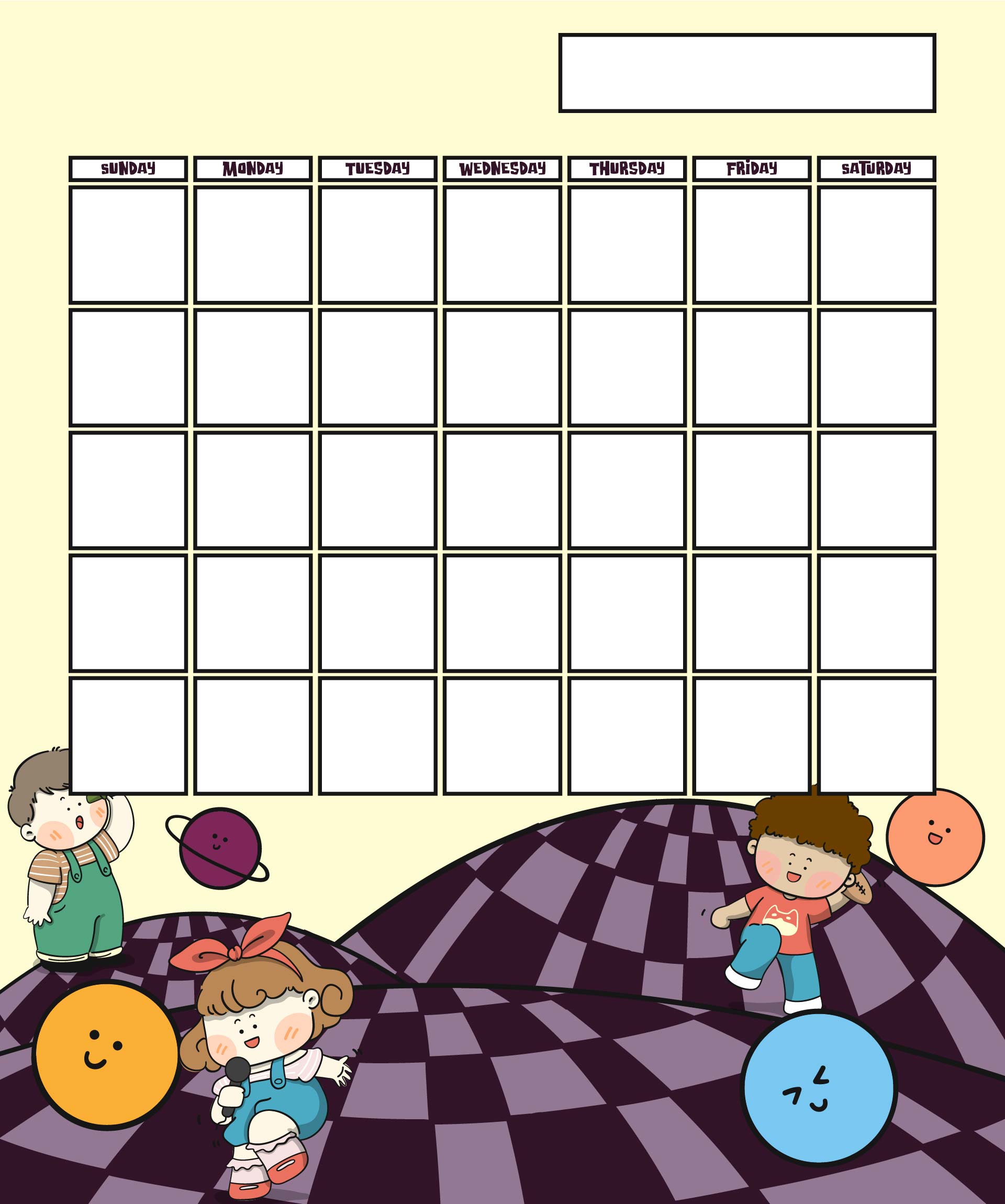 free fillable monthly calendar template 26