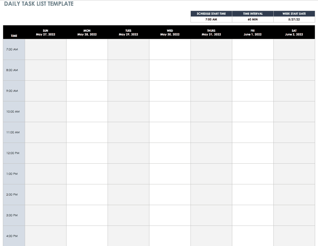 free monthly task calendar template 28