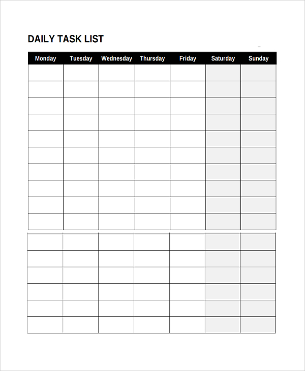 free monthly task calendar template 29