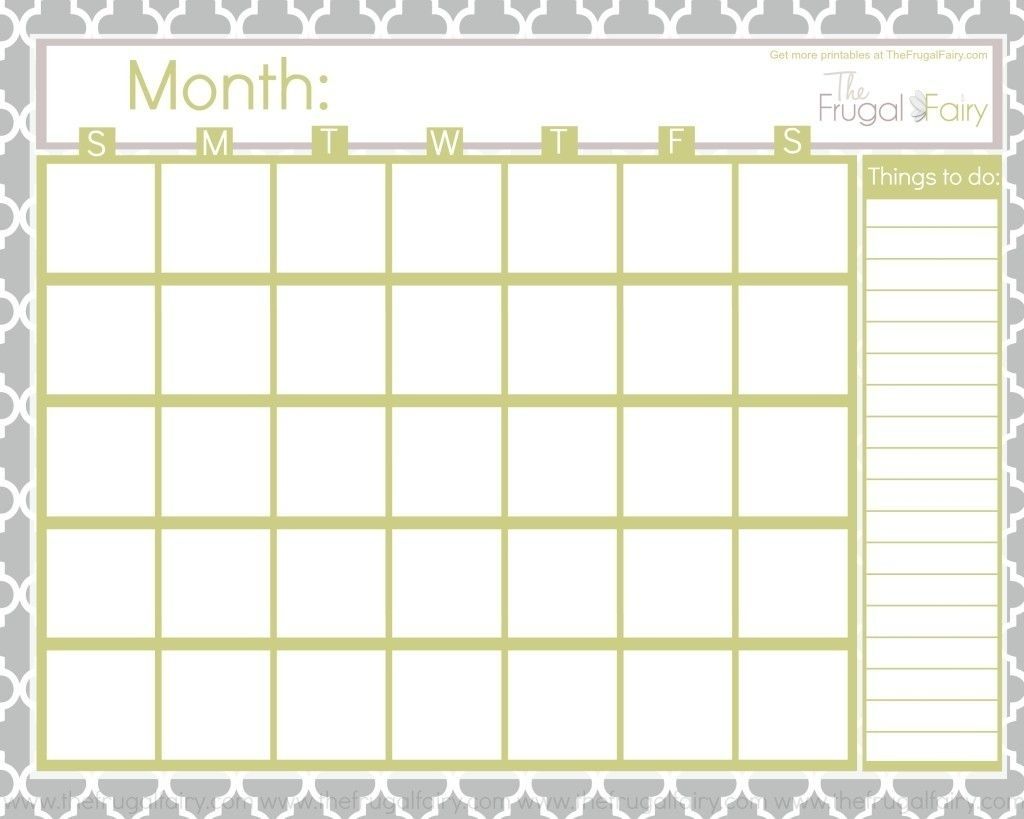 free printable calendars 8 week 19