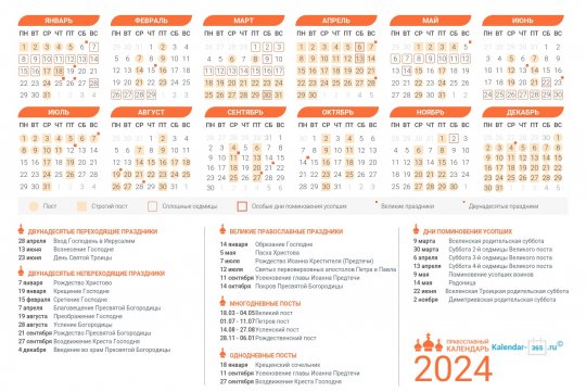 greek orthodox fasting calendar 2024 9