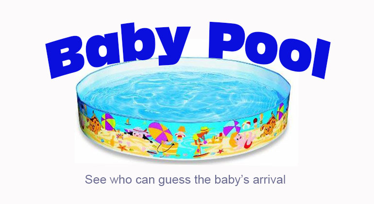 guess the date baby pool for baby shower 12