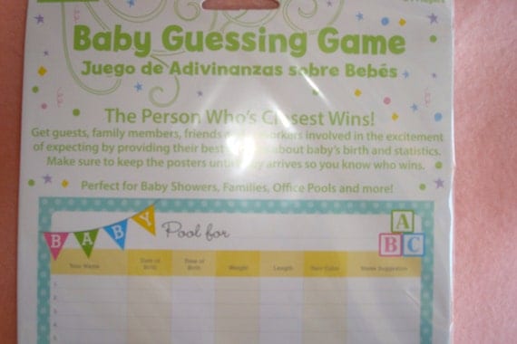 guess the date baby pool for baby shower 64