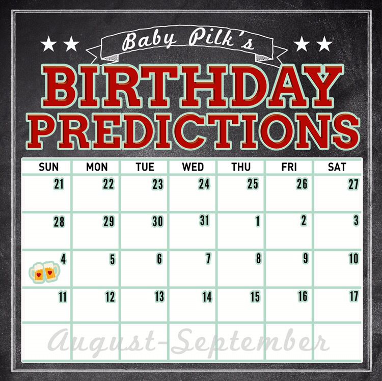 guess the date baby pool for baby shower 69