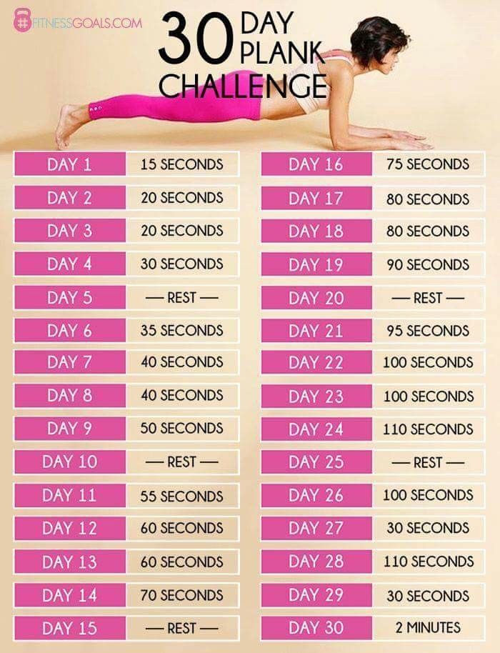 plank 30 day challenge printable 36