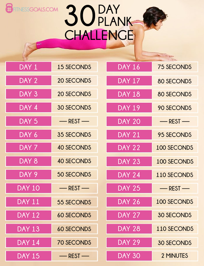 plank 30 day challenge printable 42