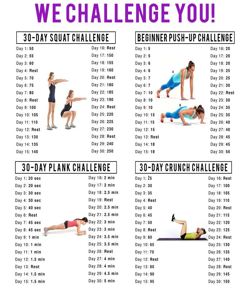 plank 30 day challenge printable 58