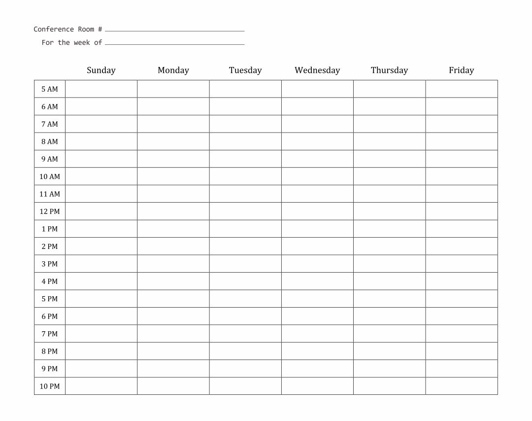 8 week calendar template printable 18