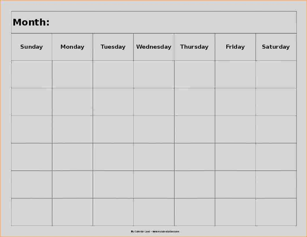 8 week calendar template printable 2