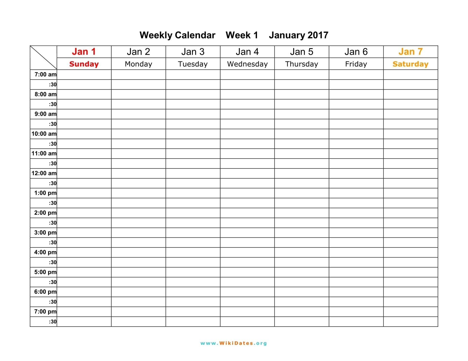 8 week calendar template printable 24