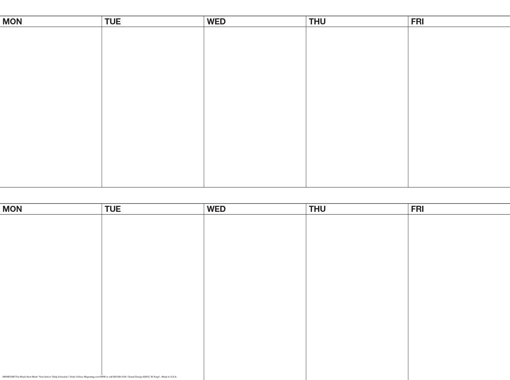 8 week calendar template printable 26