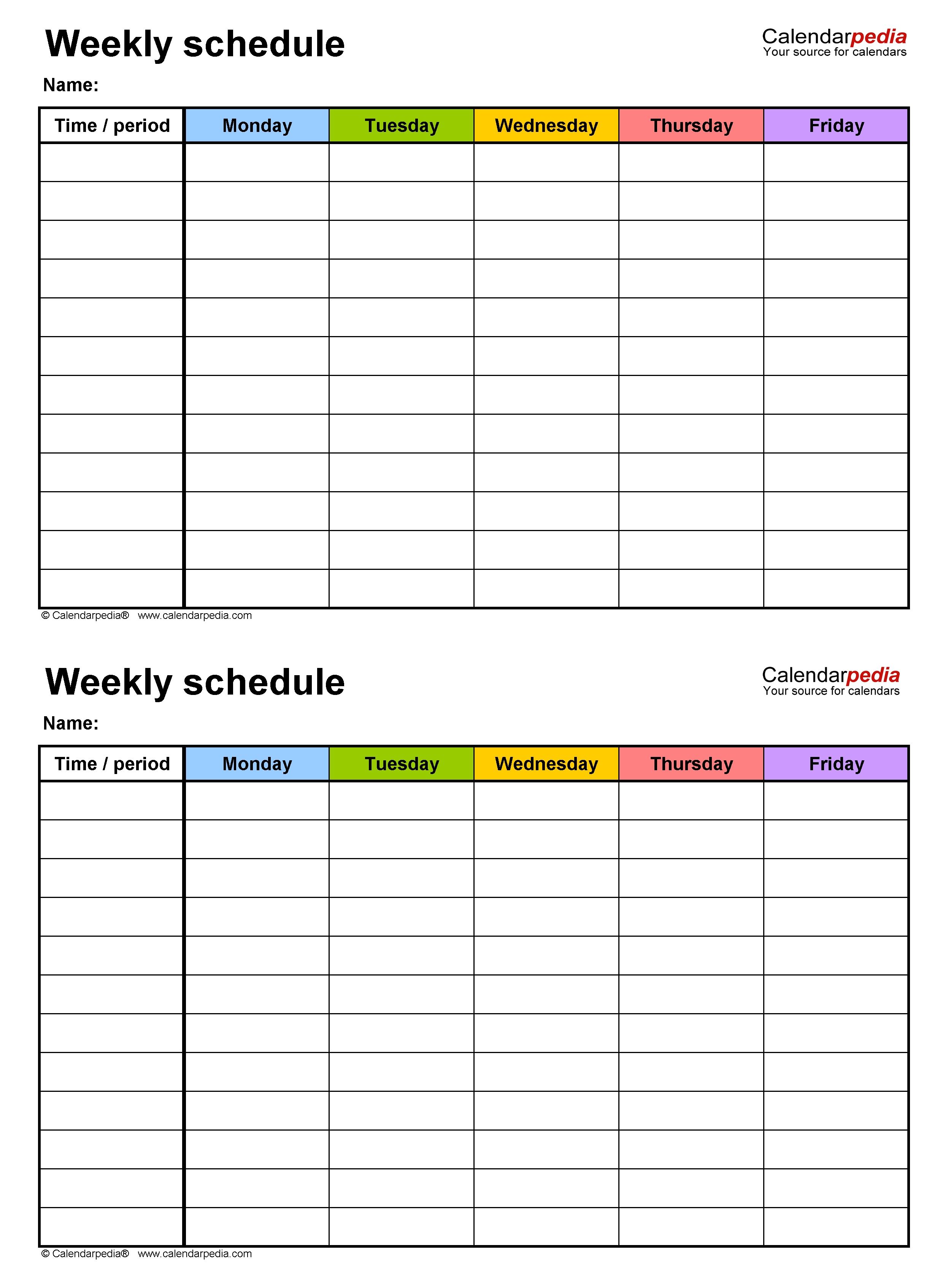 8 week calendar template printable 5