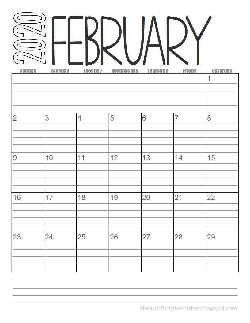 blank lined monthly calendar template 22