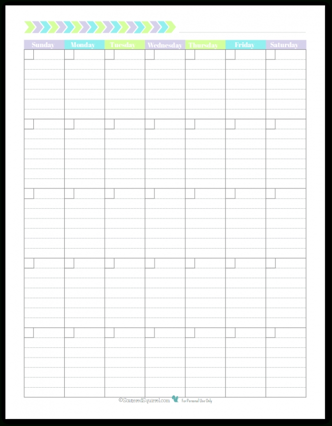 blank lined monthly calendar template 3