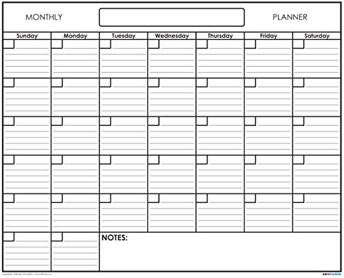 blank lined monthly calendar template 33