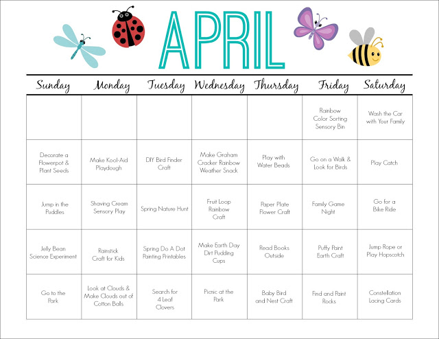 calendar 2 week block printable free april 32