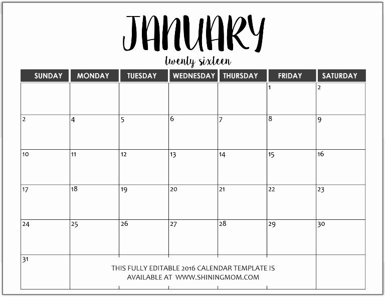 calendars you can edit online 3