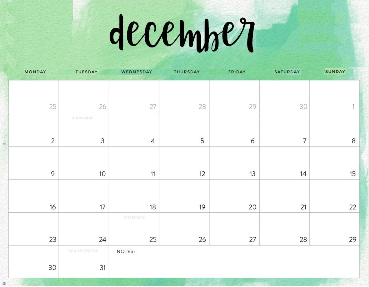 calendars you can edit online 9