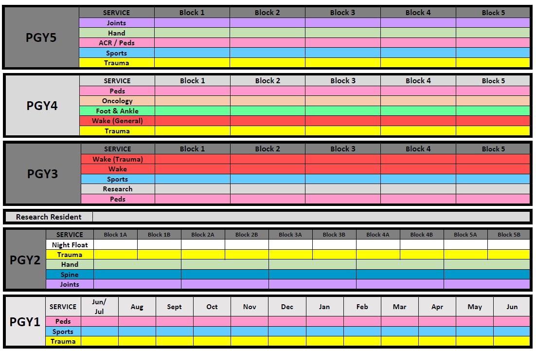 color coded schedule template 28