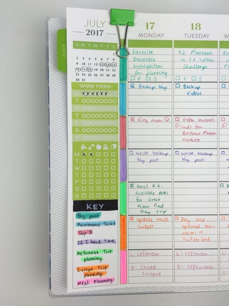 color coded schedule template 33