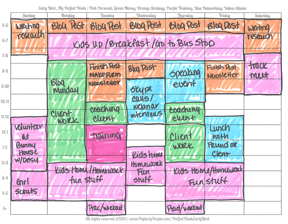 color coded schedule template 9