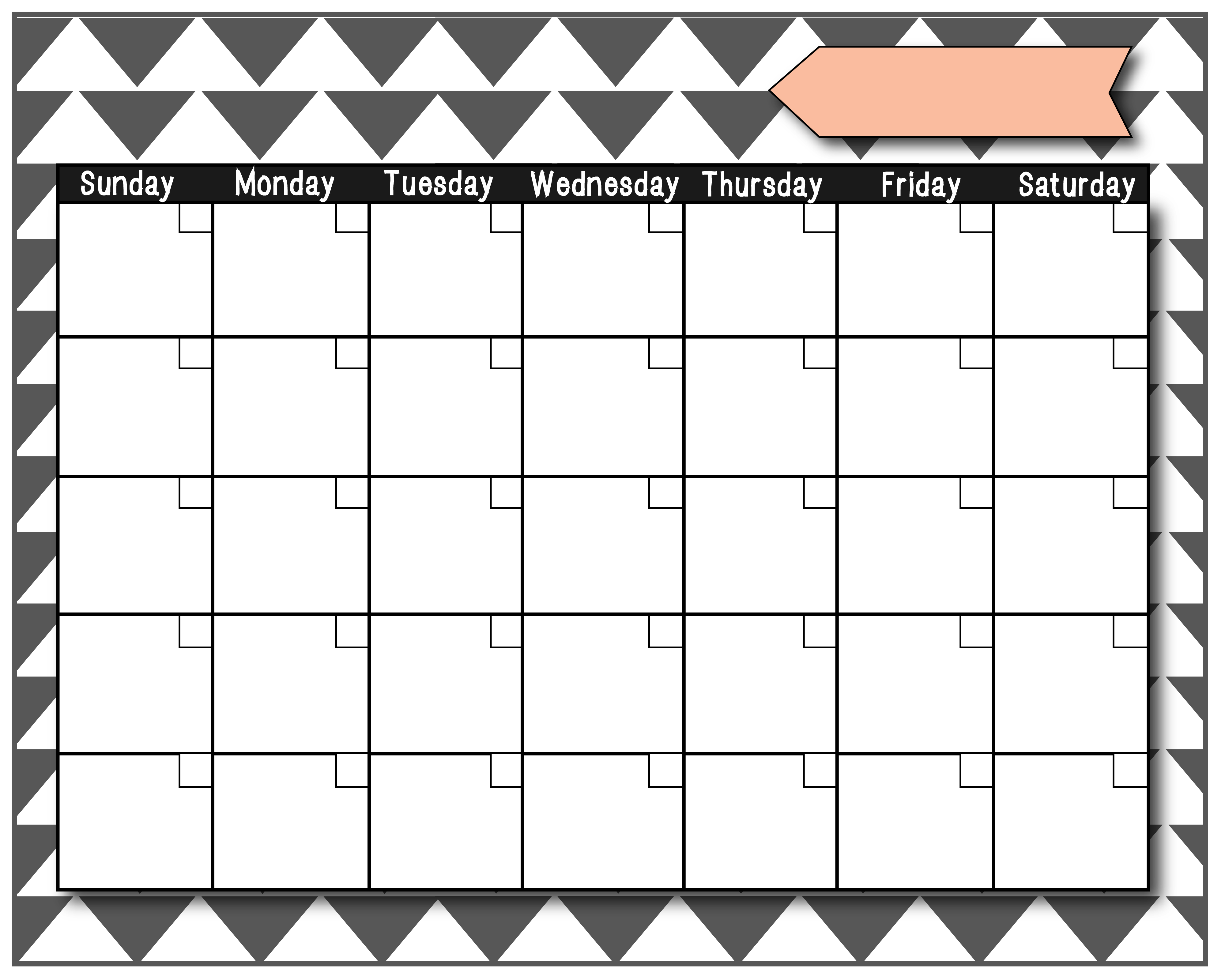 calendar template with notes section 16