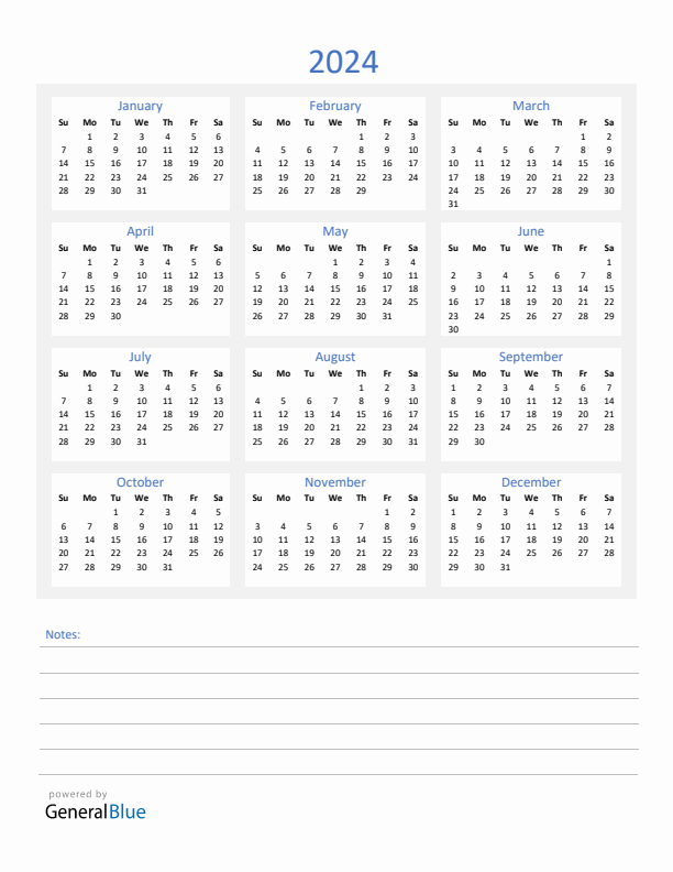 calendar template with notes section 17