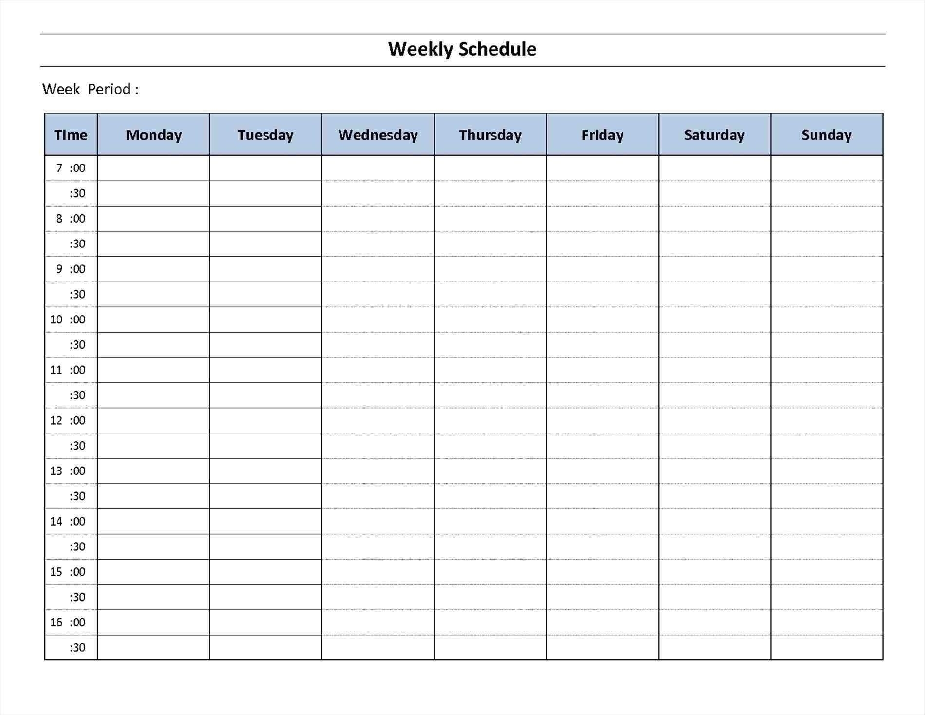 eight week calendar template 1