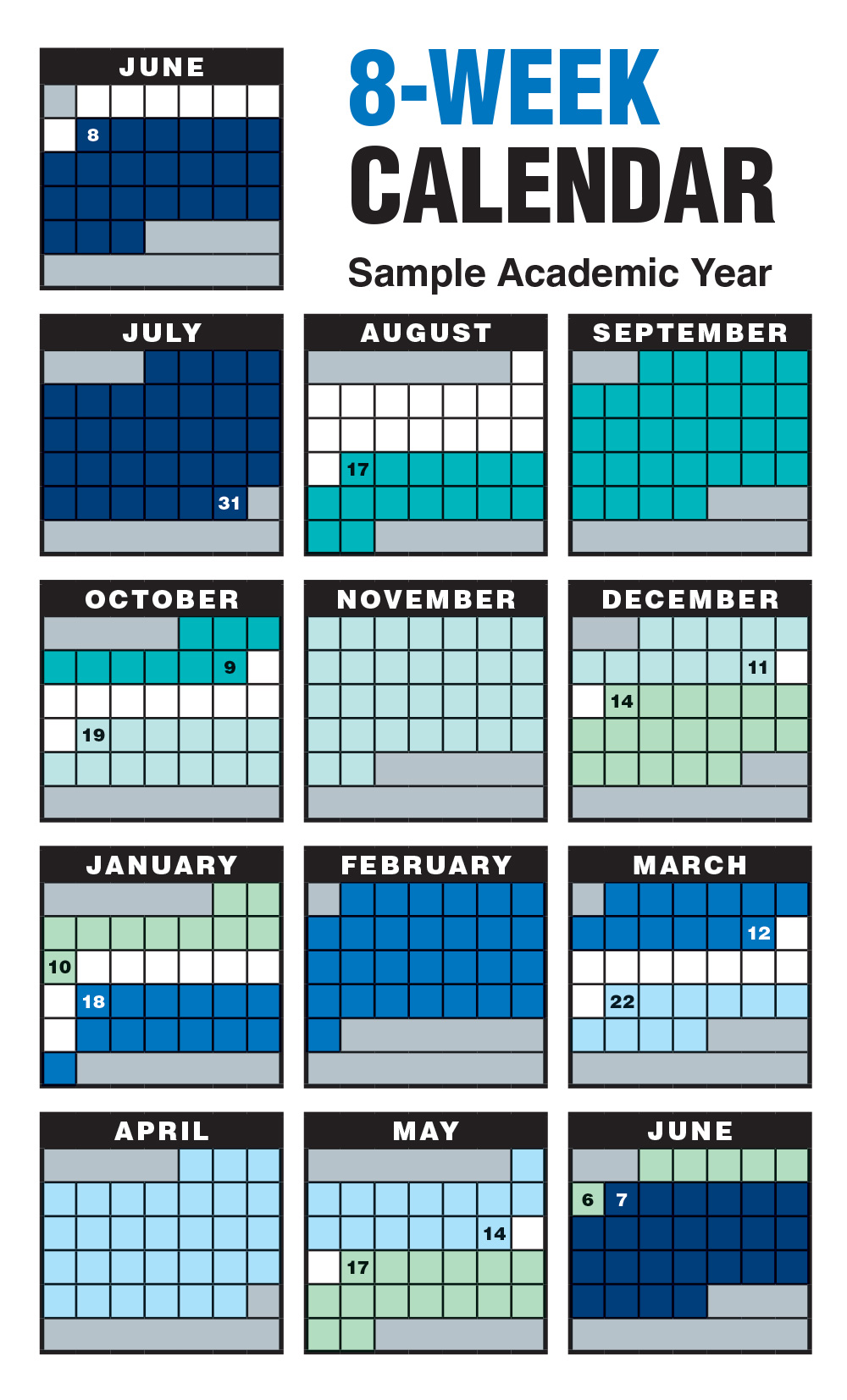 eight week calendar template 17