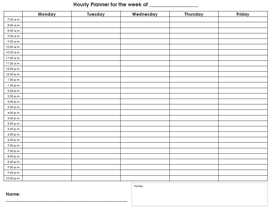 eight week calendar template 21