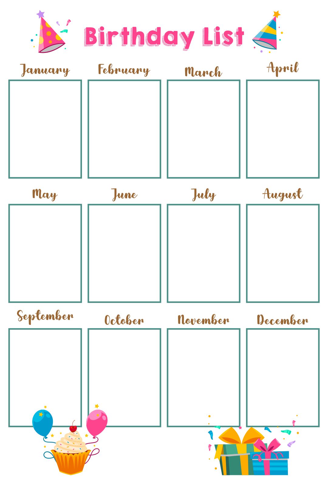 free birthday calendar for the workplace 8