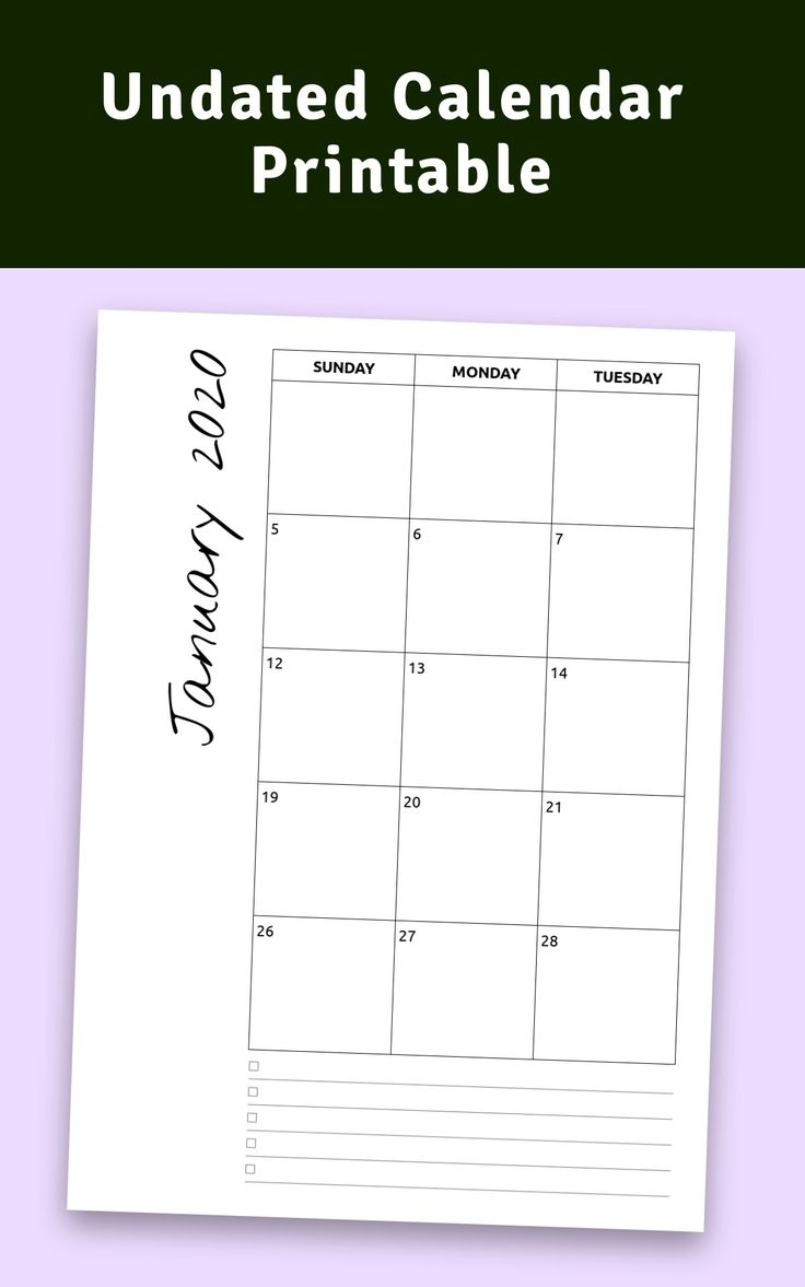 free printable calendar large blocks 14