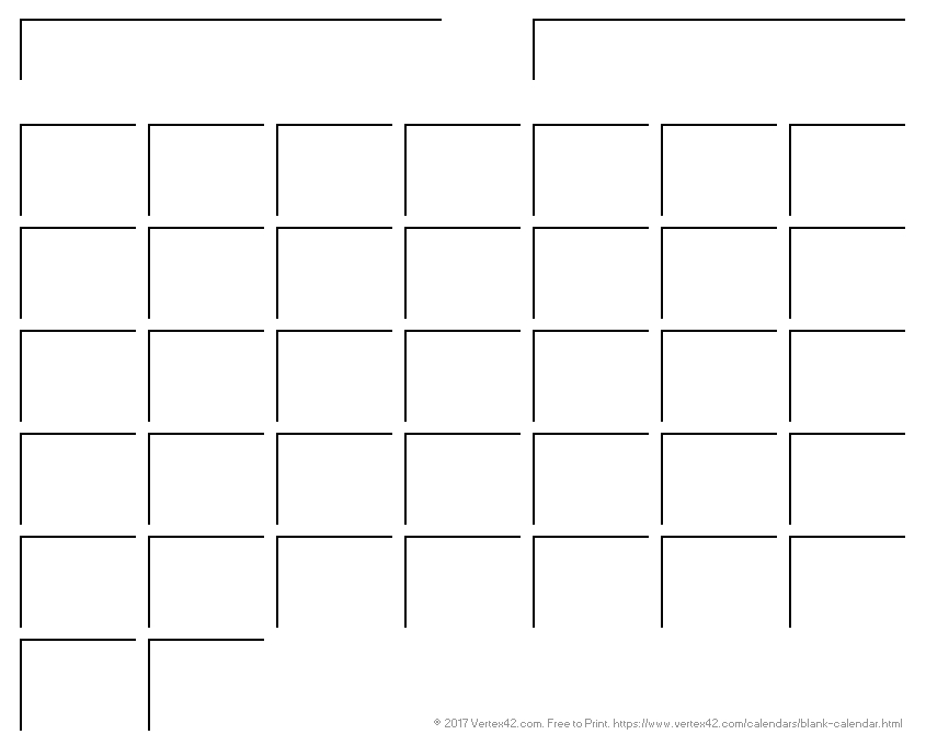 free printable calendar large blocks 7