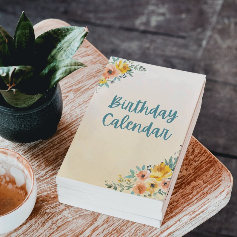 perpetual birthday and anniversary calendar printable 31