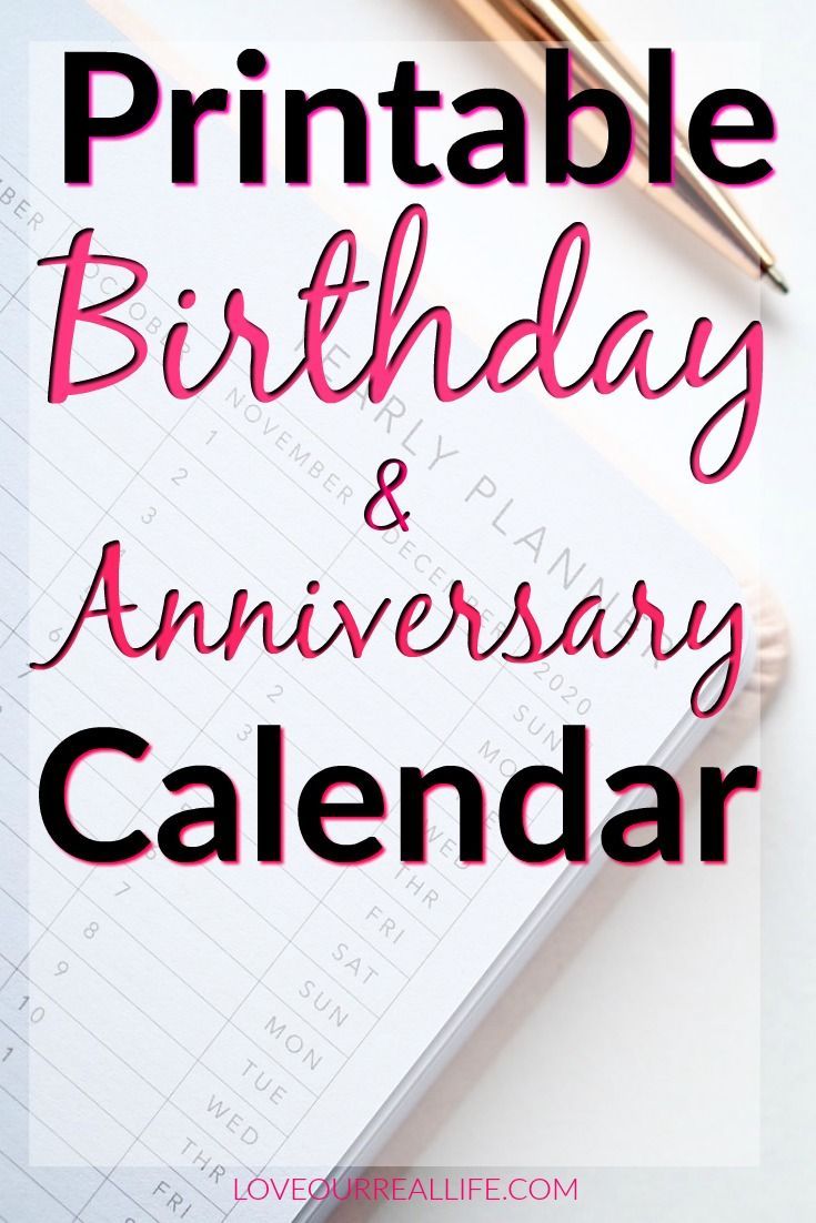perpetual birthday and anniversary calendar printable 48