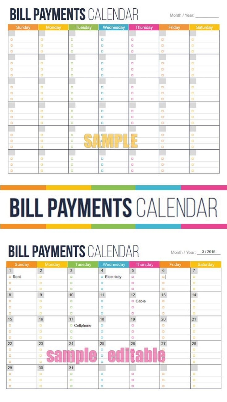 pick the due date calendar template free 14