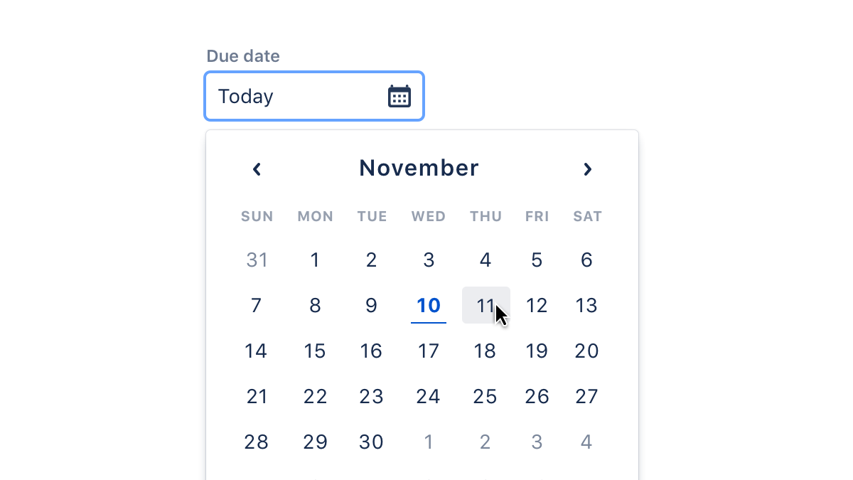 pick the due date calendar template free 67