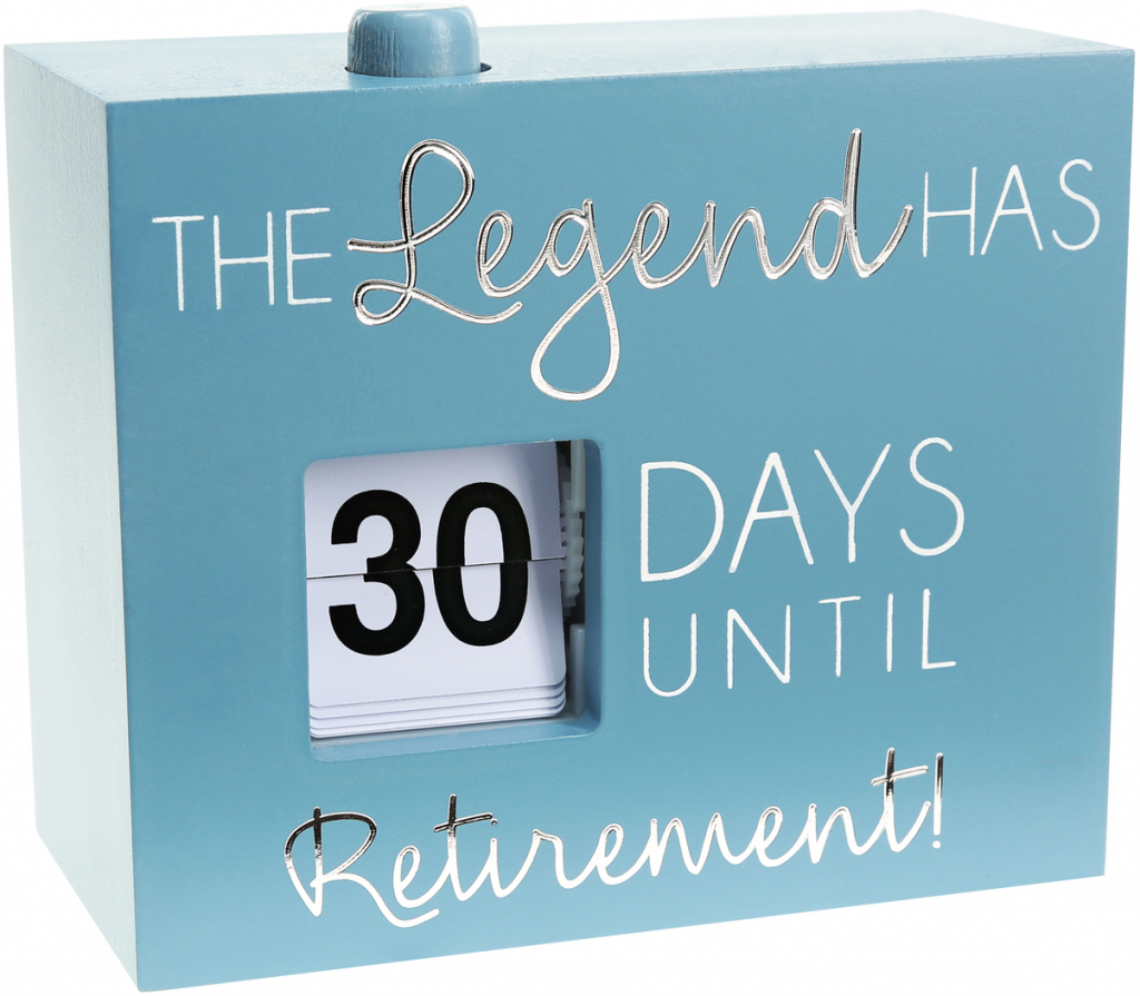 retirement countdown calendar printable 12