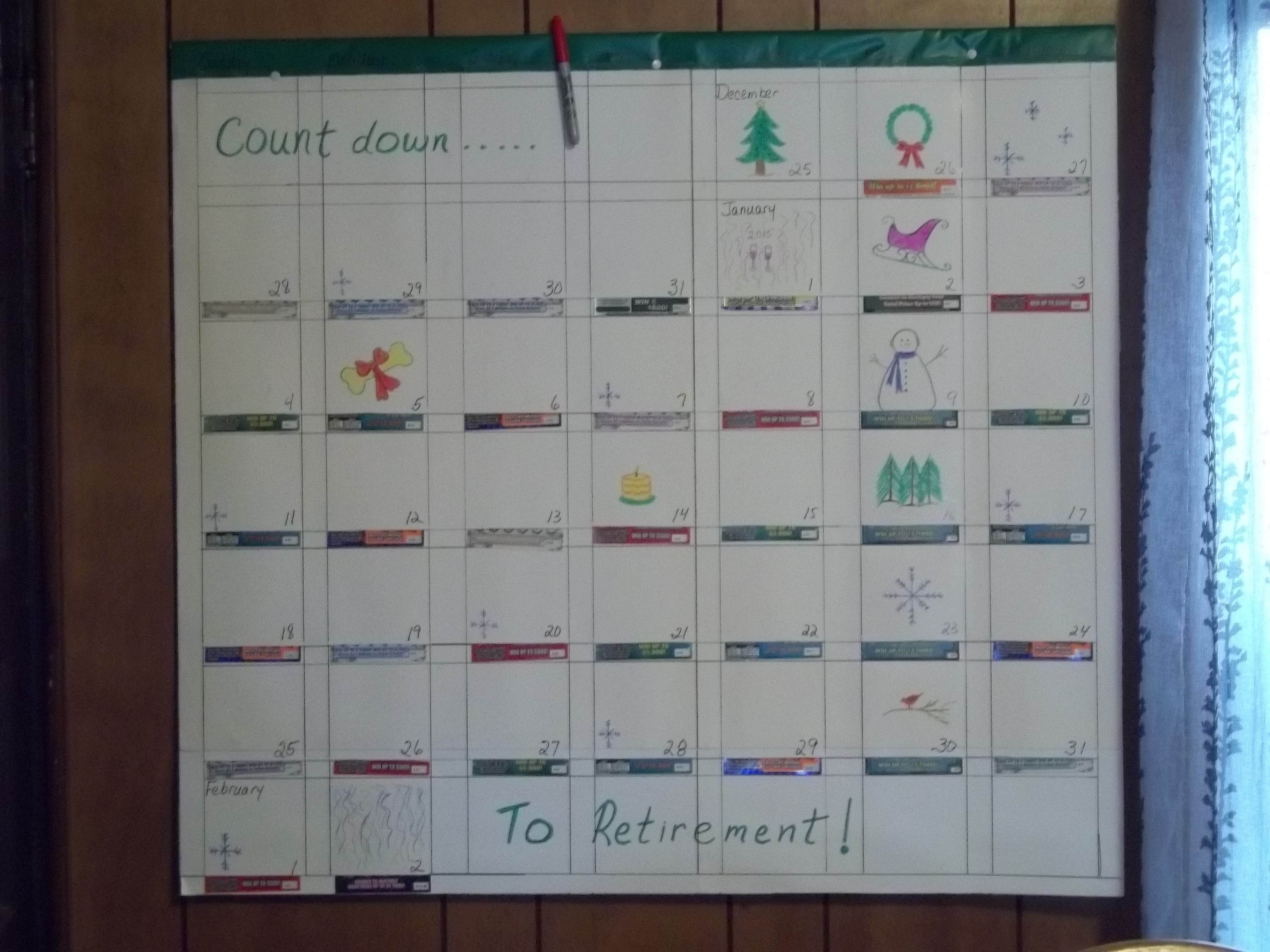 retirement countdown calendar printable 41