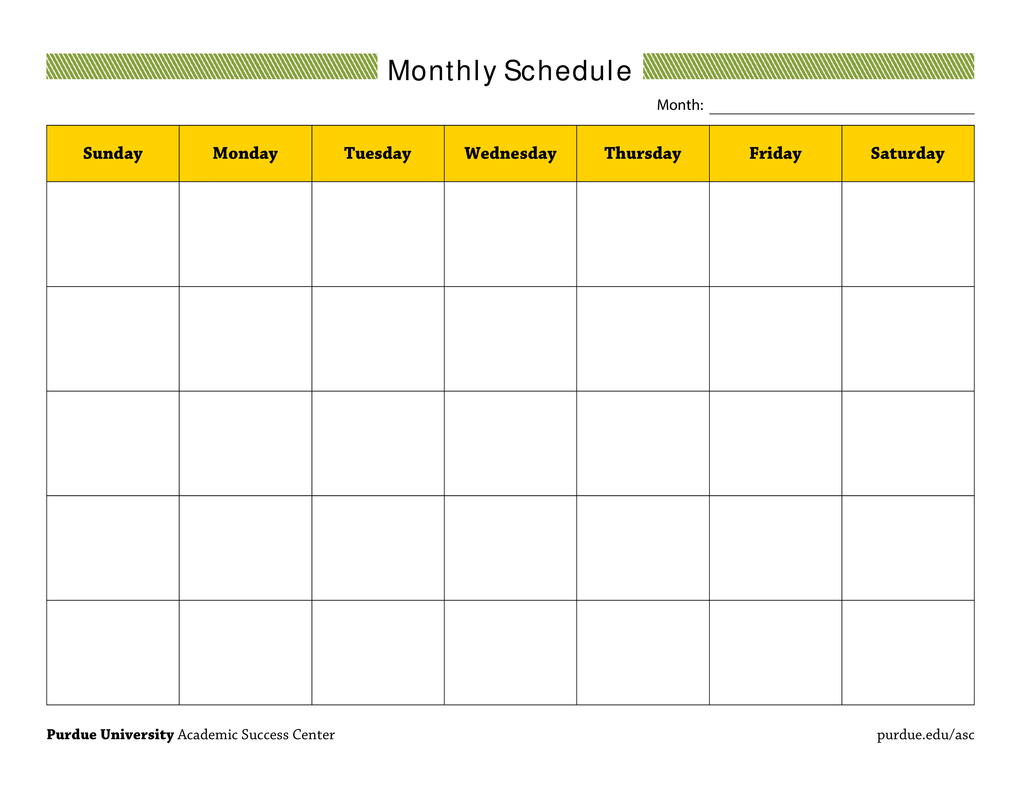 ruled monthly calendar template 18