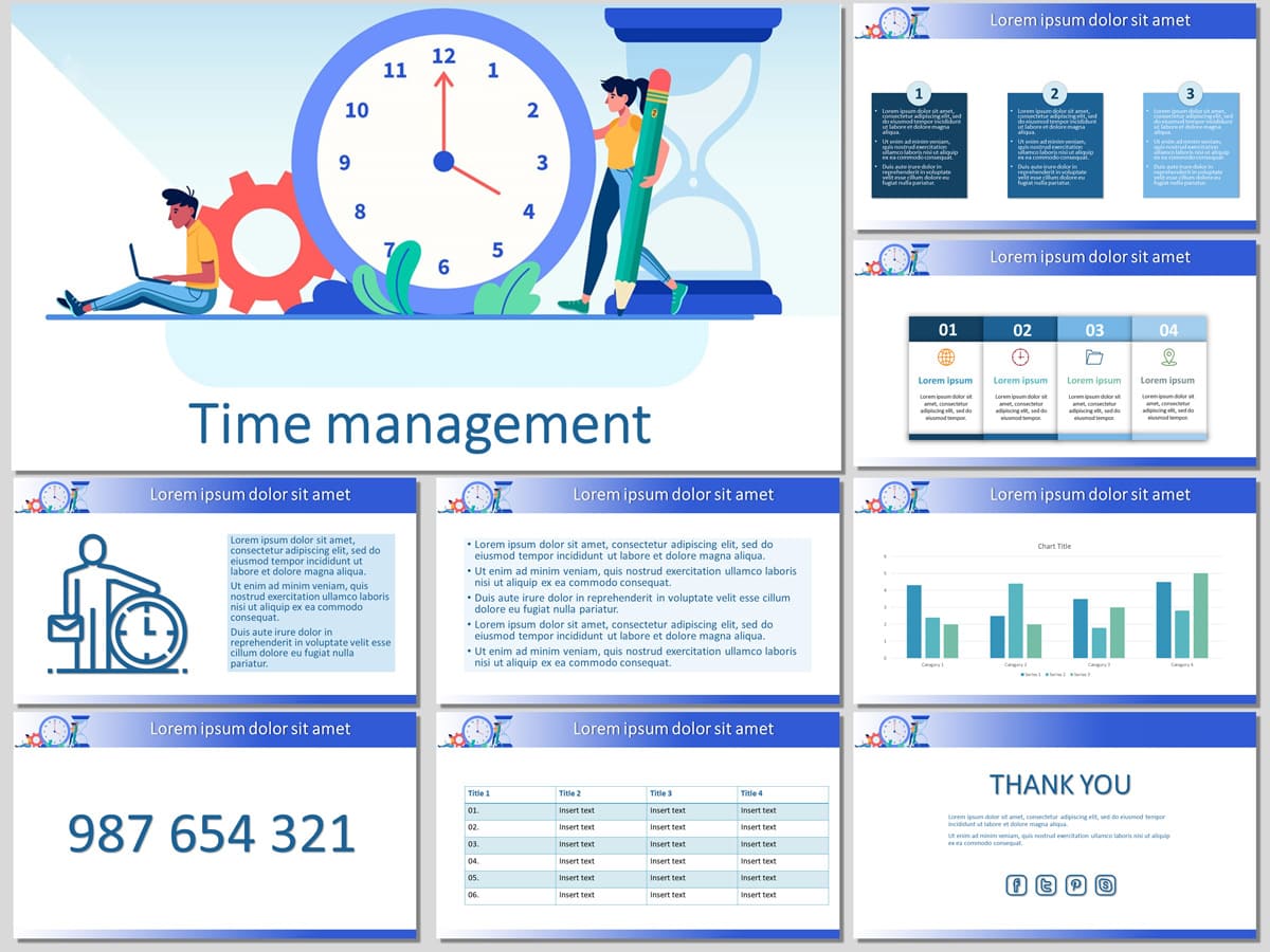 templete for time management report free 45