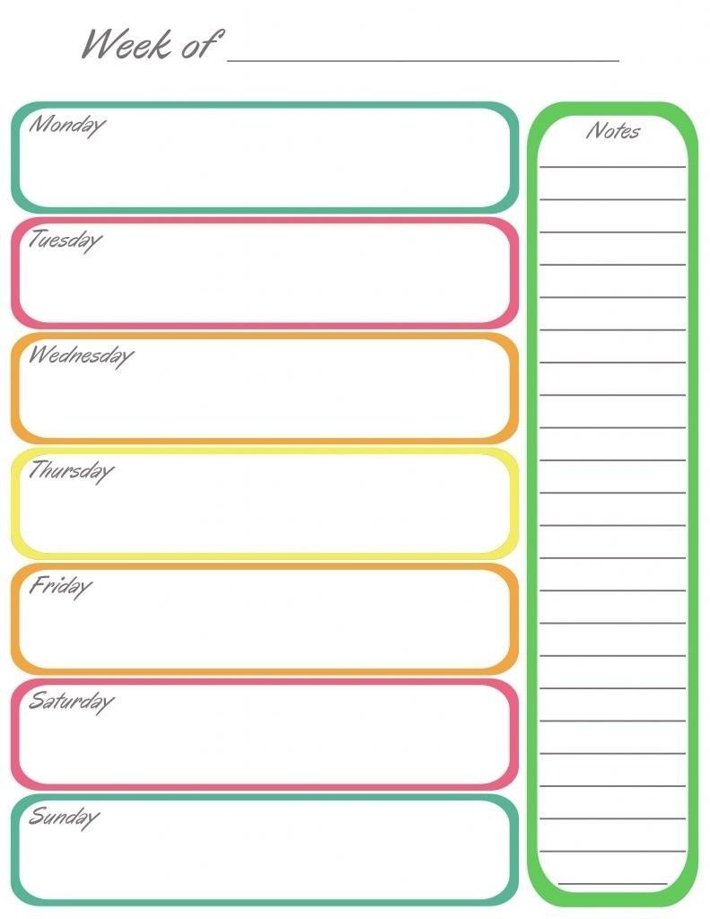 weekly calendar template with time slots 24