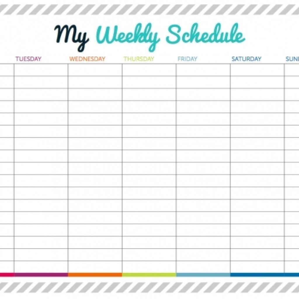weekly calendar template with time slots 4