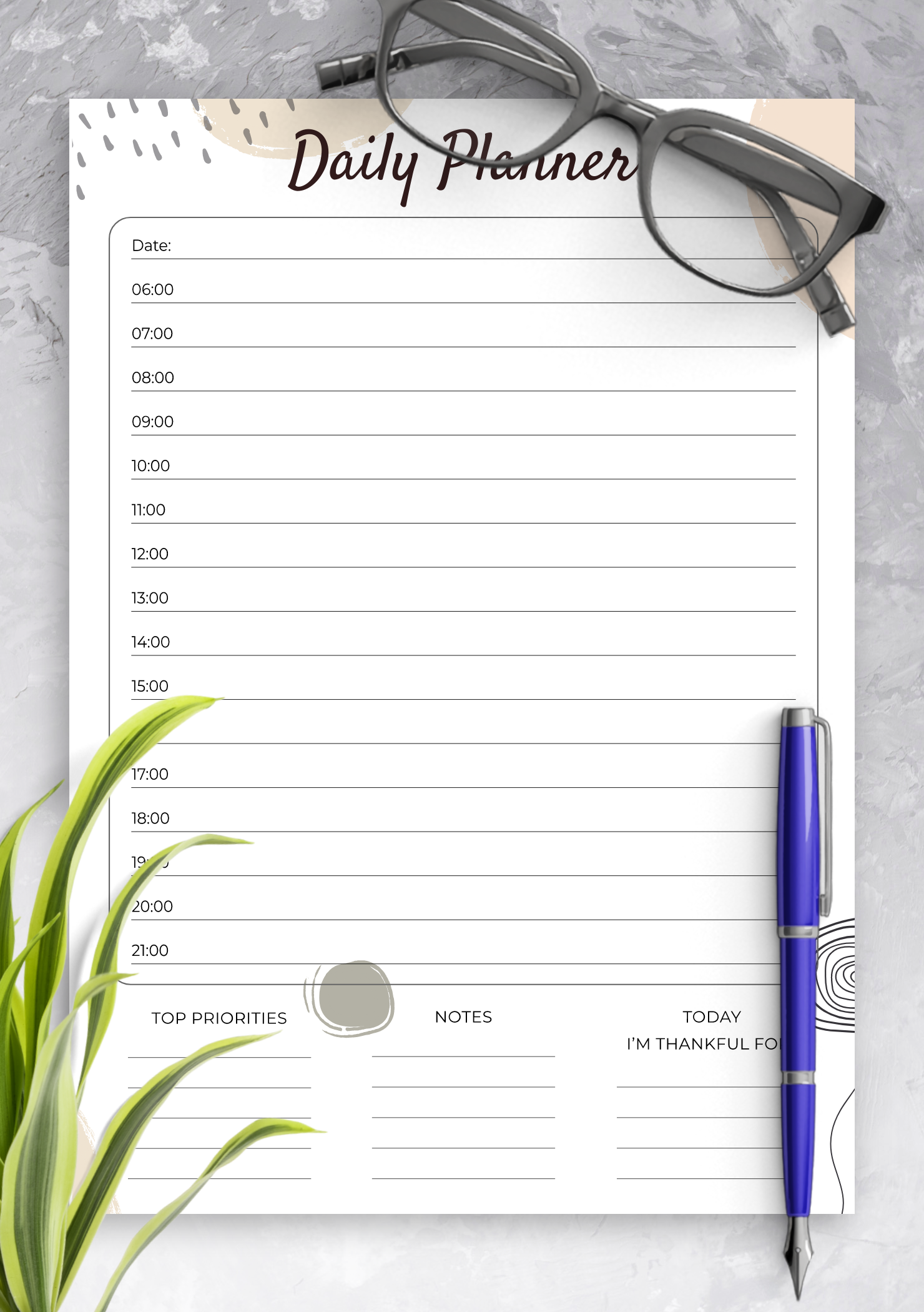 weekly calendar template with time slots 58