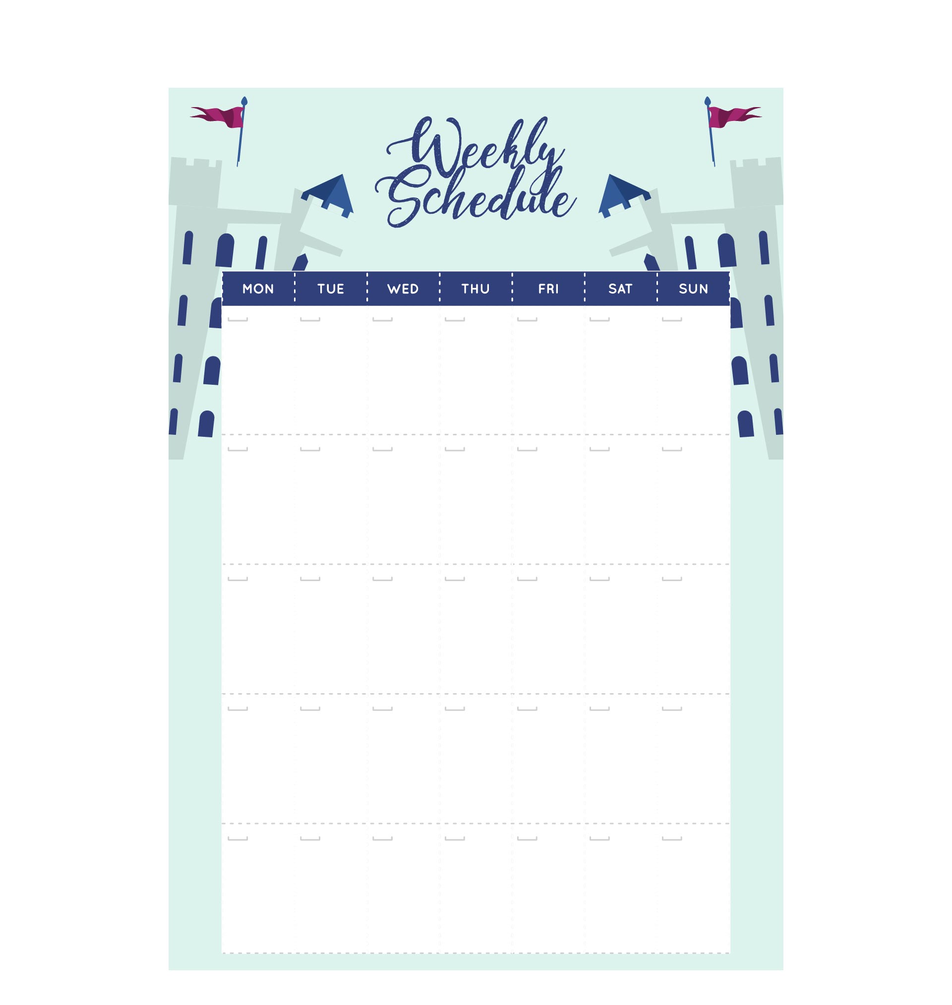 2 week blank calendar printable 47